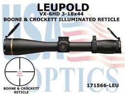 Leupold Vx 6hd 3 18x44mm Boone Crockett