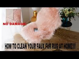to clean flokati rugs