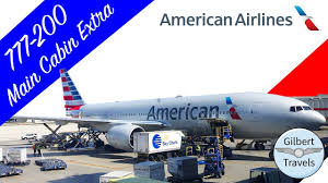 american airlines economy 777 200 main
