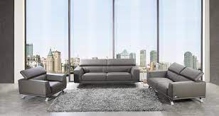 divani casa brustle modern dark grey