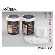 andrea eye q s makeup remover pads