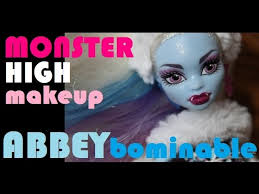 abbey bominable monster high makeup