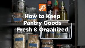 how to keep pantry items fresh the