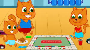 Los juegos de mesa para niños son mucho más que juguetes. Familia De Gatos Juegos De Mesa Dibujos Animados Para Ninos Youtube