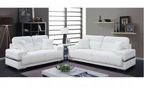 Cm6411 Zibak White Sofa Collection