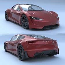 The new tesla roadster will arrive in 2020. 3d Asset Tesla Roadster 2020 Cgtrader