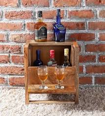 Buy Solid Wood Small Bar Cabinet