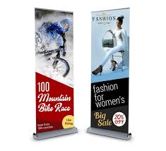single screen roll up banner stands
