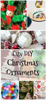 Share our challenge on your blog and your. 15 Easy Homemade Christmas Ornaments