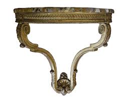 french giltwood wall mounted console