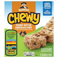 quaker chewy granola bar peanut er