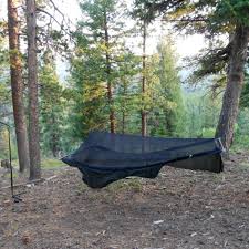 I have a camo hammock i made out if some camo parachute fabric i put it up in a area that i think there's going to be game i set up where nothing can come in on my right sidea any thing that come in on the the left don't stand a chance the side if the hammock. Flat Sleeping Hammock Ridgerunner Warbonnet Outdoors