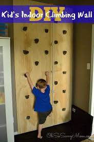 How To Build A Diy Kids Climbing Wall