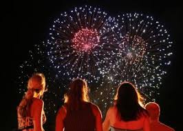 4th of july fireworks displays all