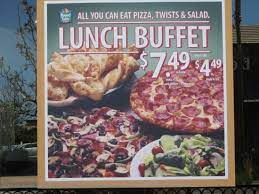 lunch buffet special picture of round