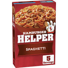 hamburger helper spaghetti 6 6 oz box
