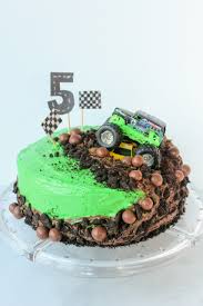 how to make a monster truck cake the