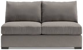 Axis Brown Armless Sleeper Sofa