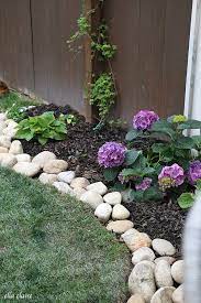 River Rock Planter Border Ella Claire