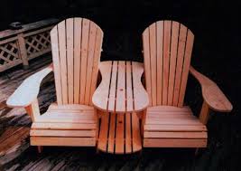 standard size adirondack chair settee