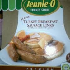 jennie o maple turkey breakfast sausage