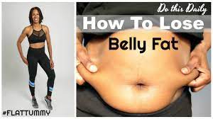 how to lose belly fat and get a flat