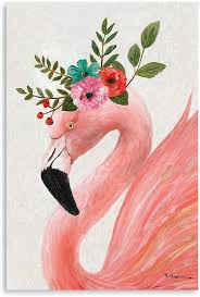 Pink Flamingo Wall Art Print Beautiful