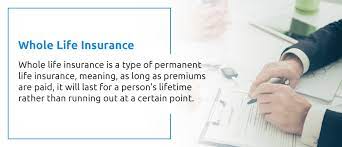Whole life insurance covers you and your entire life, provided you pay your premiums. Comprehensive Guide To Life Insurance Services