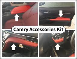 Red Leather Replacement Seat Covers For