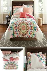mainstays medallion bed in a bag