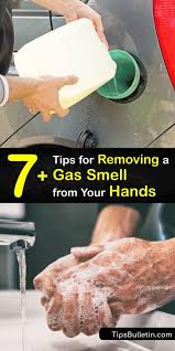 removing the gas smell