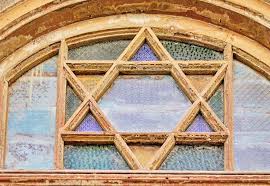 Magen David In An Old Red House