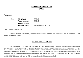 settlement demand letter medsum legal