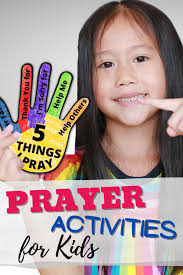 prayer lesson resource ideas