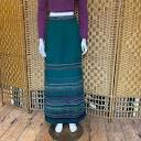 Vintage 80s Arola Finland Finnish Long Green Wool Maxi Skirt XS ...