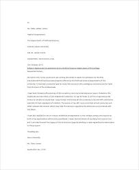     Sample College Application Letters   Free   Premium Templates