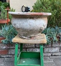Rustic Terra Cotta Planter Pot With