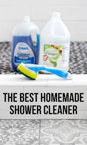 the best homemade shower cleaner