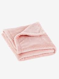 Polka Dot Fleece Blanket Pink Light All Over Printed Bedding Decor