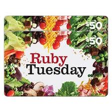 Ruby Tuesday Two $50 E-Gift Cards | Costco