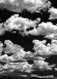 black clouds in the sky wallpaper