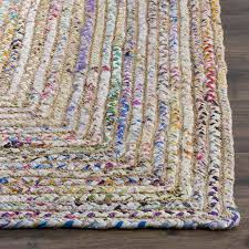 cap202b hand woven jute cotton area rug