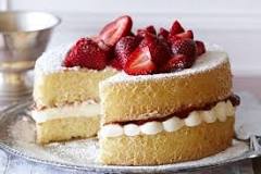 What is the secret to a perfect sponge cake?