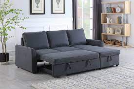 Lincoln Corner Sofa Bed With Storage