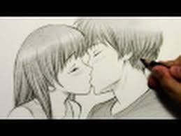 how to draw people kissing htd video