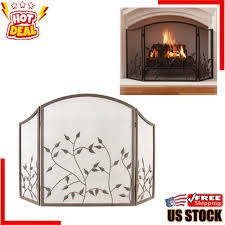 Pleasant Hearth Brown Fireplace Screens