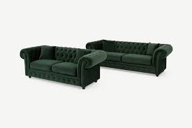 branagh 3 seater chesterfield sofa