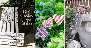 24 Cool Diy Garden Stake Ideas