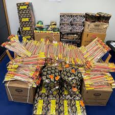 fireworks and s seized from dublin