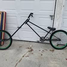 custom chopper bicycle in